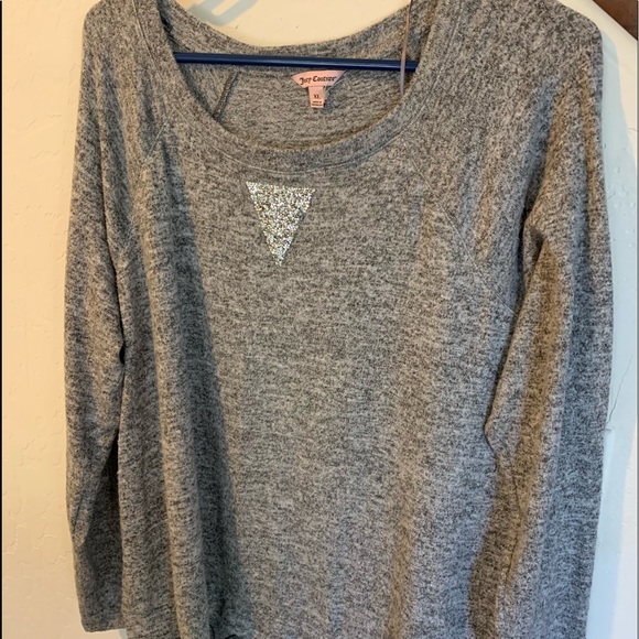 Gray long  sleeve  sweater - Picture 4 of 4